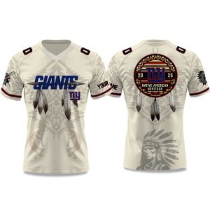 Giants Native American Heritage Month 2025 Jersey 1
