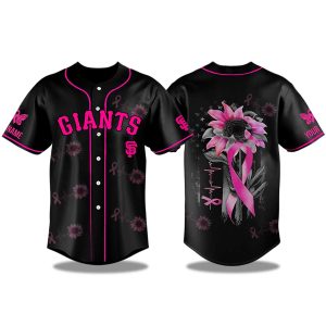 San Francisco Giants Breast Cancer Awareness Month 2025 Jersey 1