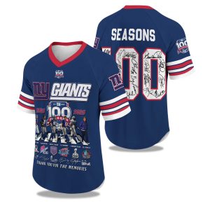Giants 100th Anniversary 1925 2025 Baseball Jersey 1