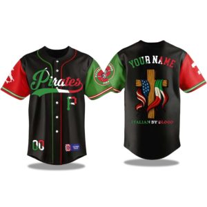 Pirates Italian American Heritage Month 2025 Jersey 1