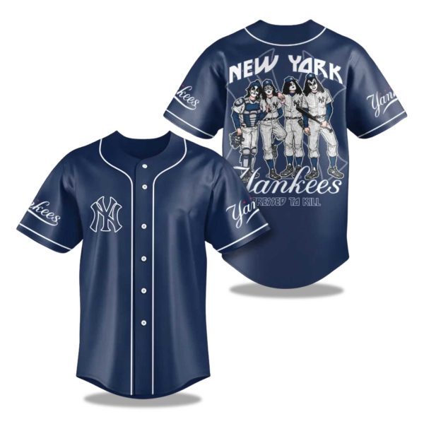 Yankees Dressed to Kill Baseball Jersey 1