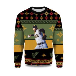 2025 Fernando Tatis JR The San Diego Padres Christmas Sweater 1