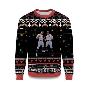 2025 Two Star Of New York Yankees Ugly Christmas Sweater 1