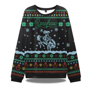 Wild West Winter Wonderland Ugly Christmas Sweater 1