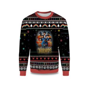 2025 Houston Astros World Series Champs Ugly Christmas Sweater 1