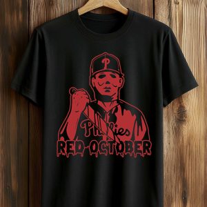 Phillies Michael Myers Red October Shirt