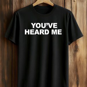Sean Chiplock Wears You've Heard Me Shirt