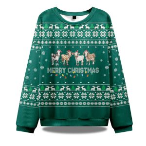 Christmas Cow Ugly Christmas Sweater 1
