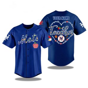 New York Mets Teacher Appreciation Night 2025 Jersey 1