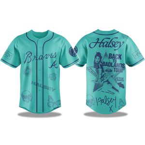 Braves Halsey Back to Badlands Tour 2025 Jersey 1