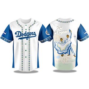 Dodgers Salvadoran Heritage Night 2025 Jersey 1