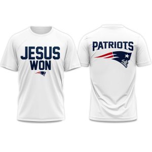 Patriots Jesus Won 2025 T Shirt 1