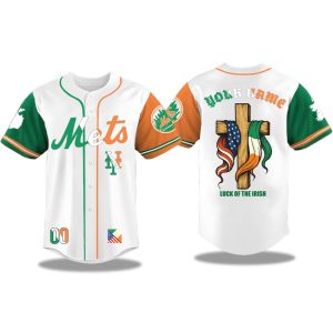 New York Mets Irish Heritage Night 2025 Jersey 1