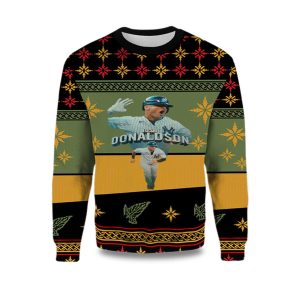 2025 Josh Donaldson New York Yankees Ugly Christmas Sweater 2