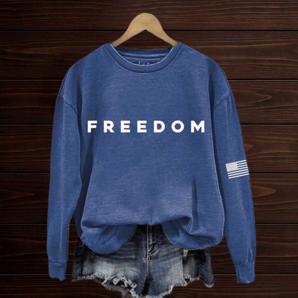 Charlie Kirk Freedom America SweatShirt