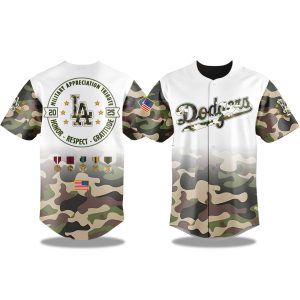 Los Angeles Dodgers Military Tribute 2025 Jersey 1