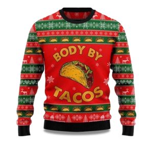2025 Body By Taco Ugly Christmas Sweater 1