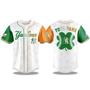 New York Yankees Irish American Heritage Night 2025 Jersey 1