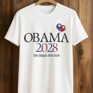 Obama 2028 Give America Hope Again Shirt 1