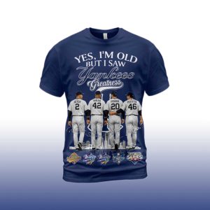 Yes Im Old But I Saw Yankees Greatness Shirt