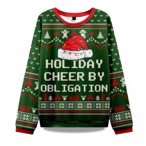 2025 Holiday Cheer by Obligation Ugly Christmas Sweater 1