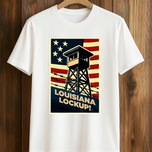 Louisiana Lockup T shirt