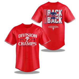 Phillies NL East Division Champs 2025 Jersey