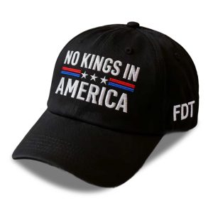 FDT No Kings In America Baseball Cap