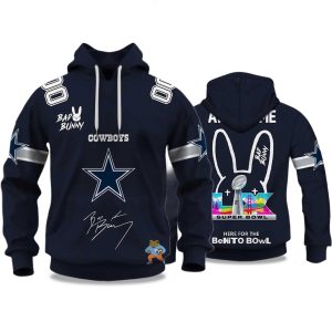Cowboys Bad Bunny Bowl LX 2026 Hoodie 1