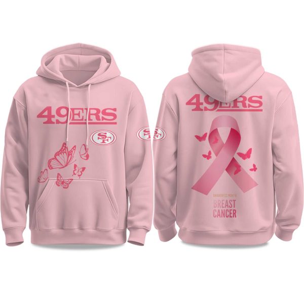 2025 49ers Breast Cancer Awareness Month Hoodie 1