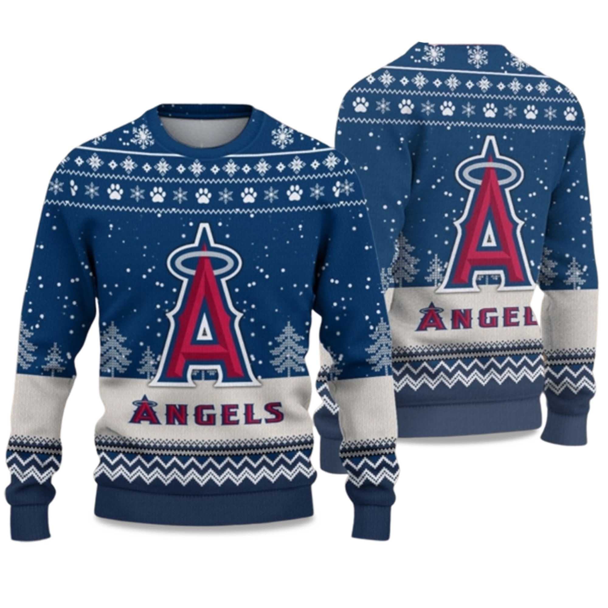 2025 Angels Ugly Christmas Sweater 2025 Angels Ugly Christmas Sweater