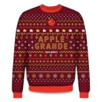 2025 Apple Grande Taco Johns Ugly Christmas Sweater