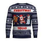 2025 Basketball Christmas Squad Ugly Christmas Sweater