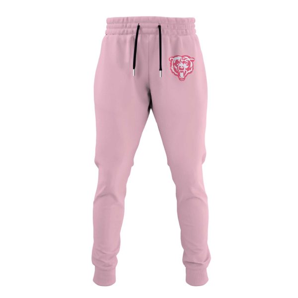 2025 Bears Breast Cancer Awareness Month Hoodie 2
