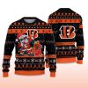 2025 Bengals Santa Claus Ugly Christmas Sweater
