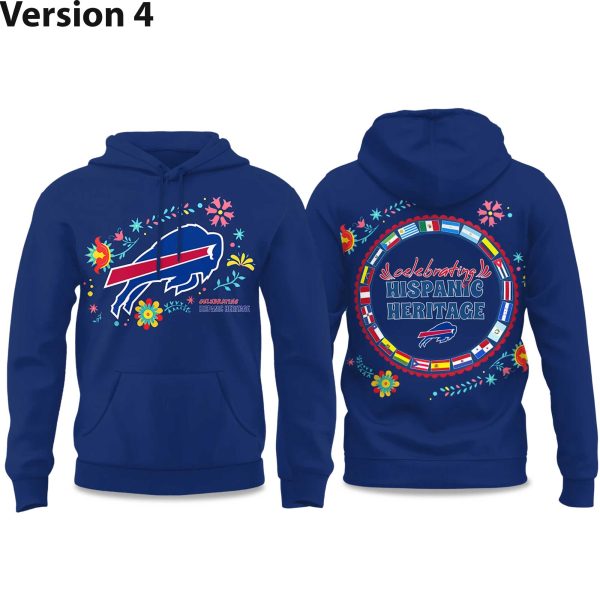 2025 Bills National Hispanic Heritage Month Hoodie 2