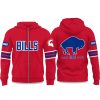 2025 Bills Throwback Monday Oct 13 Zip Hoodie 2
