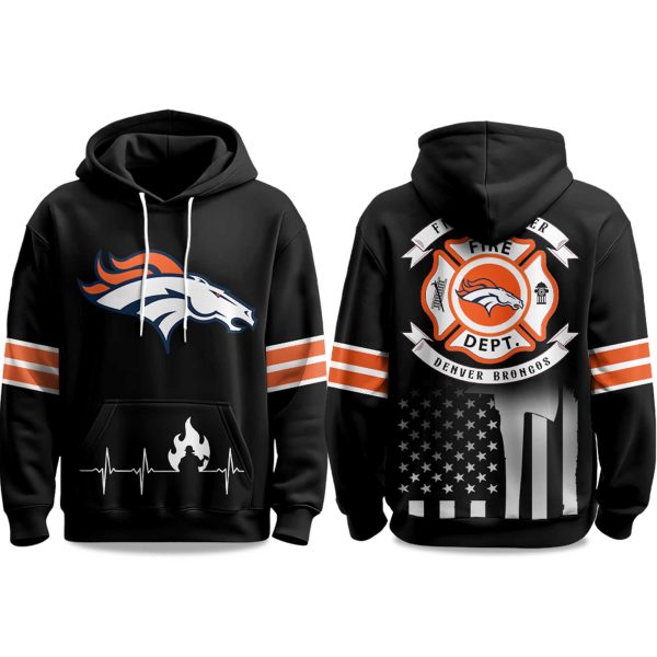 2025 Broncos Firefighter Appreciation Day Hoodie 1