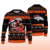 2025 Broncos Santa Claus Ugly Christmas Sweater 2