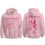 2025 Chargers Breast Cancer Awareness Month Hoodie