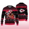 2025 Chiefs Santa Claus Ugly Christmas Sweater 2
