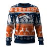 2025 Christmas Broncos Reindeer Football Ugly Sweater 1