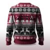 2025 Christmas Cardinals Reindeer Football Ugly Sweater 2