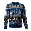 2025 Christmas Colts Reindeer Football Ugly Sweater 1
