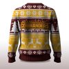2025 Christmas Commanders Reindeer Football Ugly Sweater 2