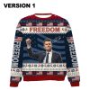 2025 Christmas Freedom Charlie Kirk Ugly Sweater 1