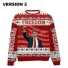 2025 Christmas Freedom Charlie Kirk Ugly Sweater 2
