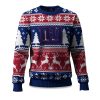 2025 Christmas Giants Reindeer Football Ugly Sweater 1