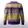 2025 Christmas Vikings Reindeer Football Ugly Sweater 2