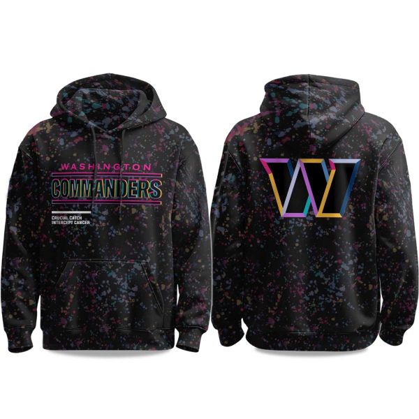 2025 Commanders Crucial Catch Hoodie 1